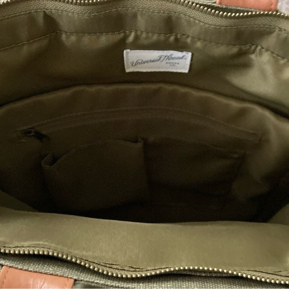 Universal Thread Green Canvas Utility Backpack Ba… - image 5